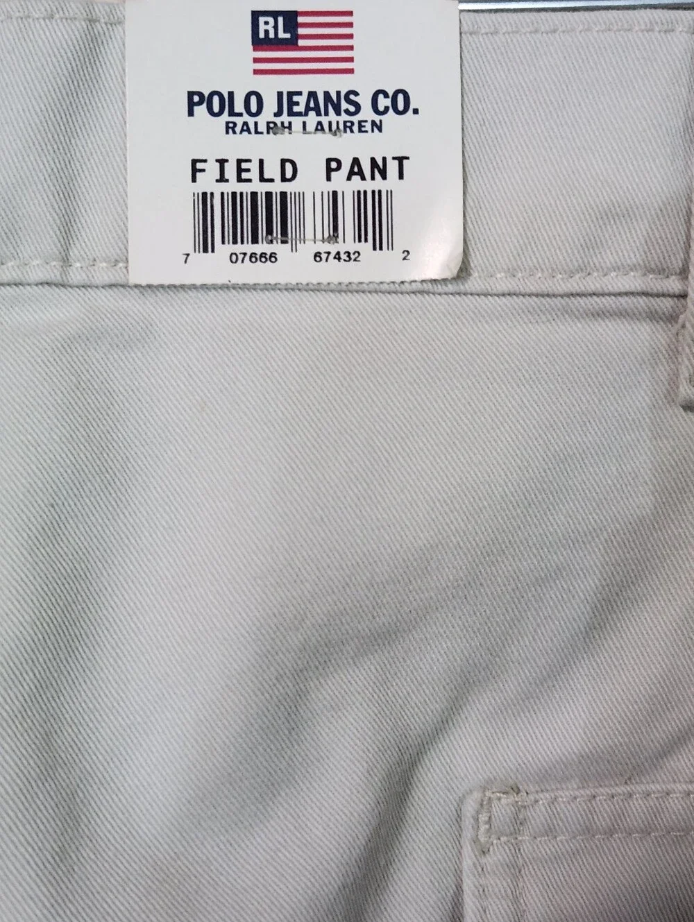 NEW! Vintage Ralph Lauren Polo Jeans Co. Utility Field Pants Size 36 x 30